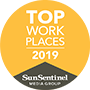 SproutLoud Ranked among Top Workplaces in South Florida – 2019 – by Sun-Sentinel