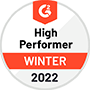 SproutLoud - High Performer in Marketing Analytics Software - 2022 - by software review platform G2