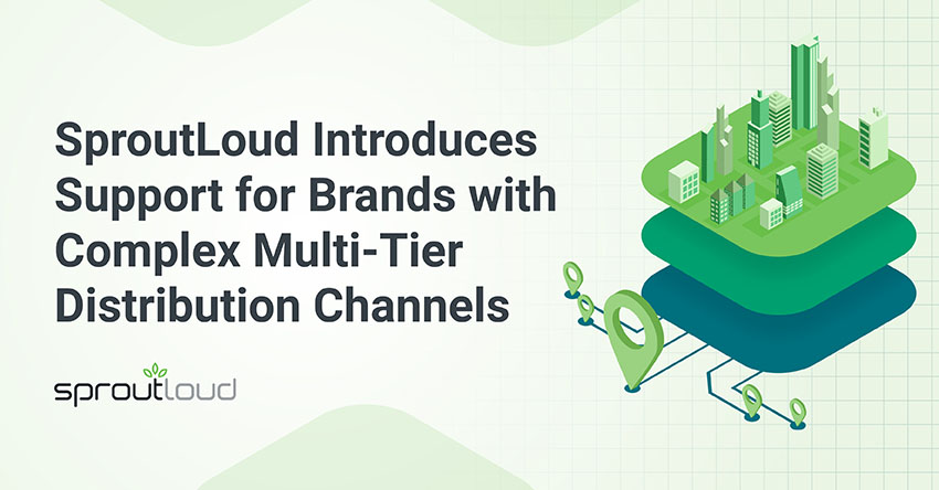 SproutLoud Introduces Support for Brands with Complex Multi-Tier Distribution Channels