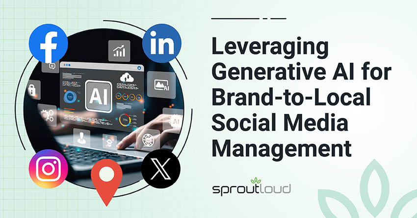 Leveraging Generative AI for Brand-to-Local Social Media Management