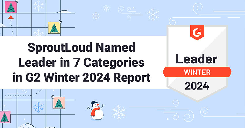 SproutLoud Named Leader in 7 Categories in G2 Winter 2024 Report
