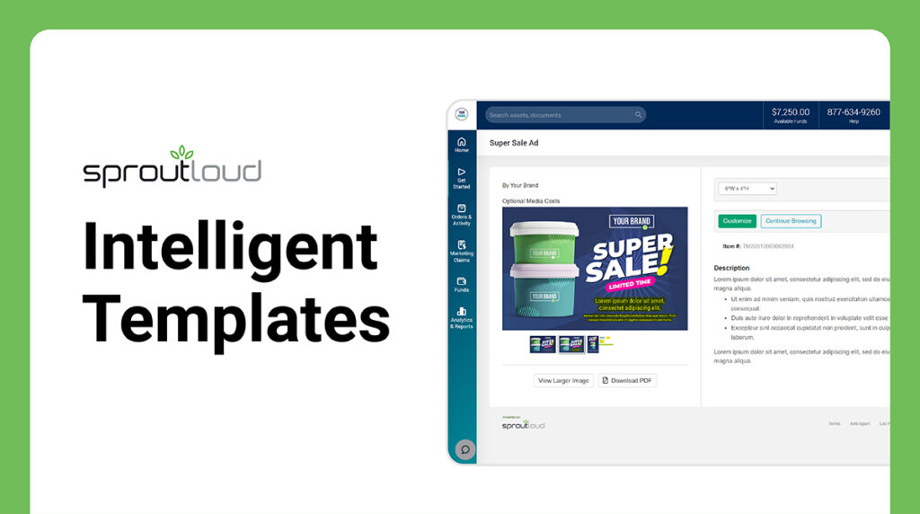 SproutLoud Intelligent Templates SproutLoud Intelligent Templates